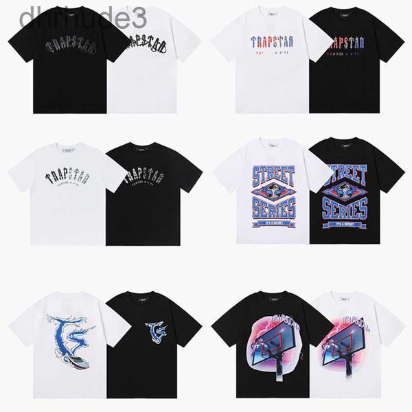 Top Handwerkskunst Trapstar Herren T-Shirts Designer Damenmode Street Tide Briefdruck Baumwolle Polo Sport T-Shirts US-Größe S-XL 9ZPR