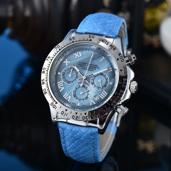Мужские часы Кварцевые дизайнерские часы 42 мм Часы из нержавеющей стали 904L Мужской модный браслет Montre De Luxe Браслет Подарочные часы Высококачественные наручные часы Daytonas