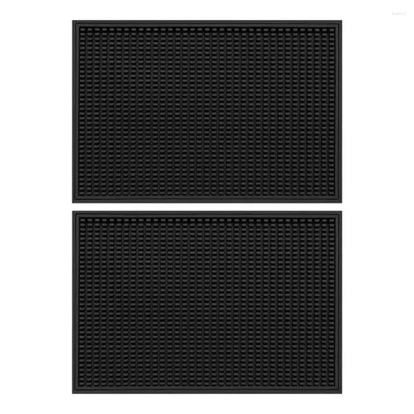 Masa Paspasları Çevresel olarak Modern Bar Counter Protector Slip Slip Slip Slicon Mat Seti Şarap Camları Slip Slip Yalıtım