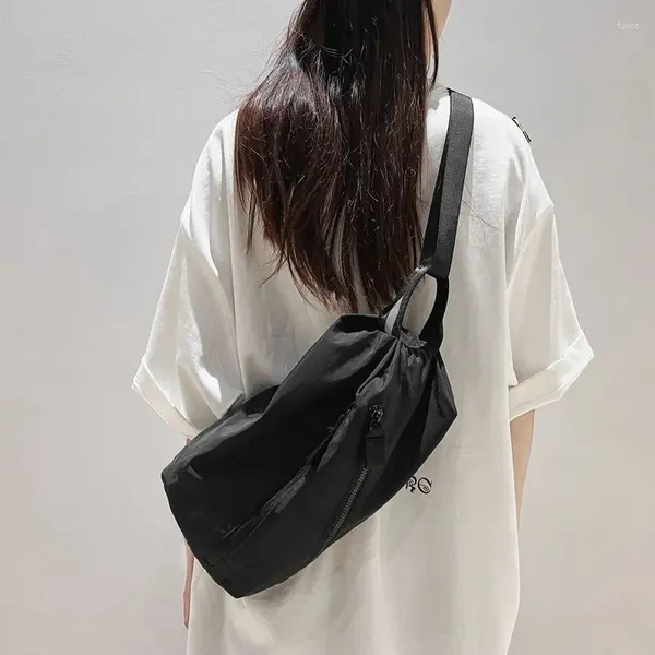 Рюкзак нейлоновый модный простой унисекс на молнии повседневный школьный для студентов спортивная сумка на открытом воздухе
