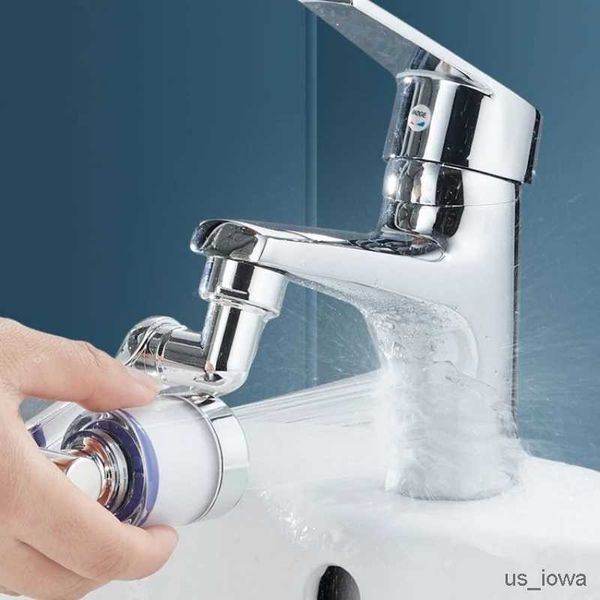 Rubinetti per lavandino del bagno 1080 gradi Bagno WC Beccuccio Lavabo Rubinetto dell'acqua Rubinetto con filtro Pezzi di ricambio Ugello Miscelatore Lavello della cucina