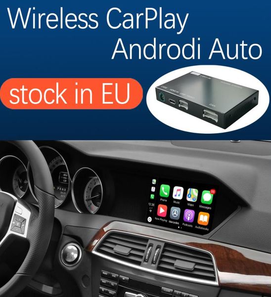 Interfaccia Wireless CarPlay per Mercedes Classe C W204 2011-2014, con Android Auto Mirror Link AirPlay Funzioni di riproduzione auto9147562