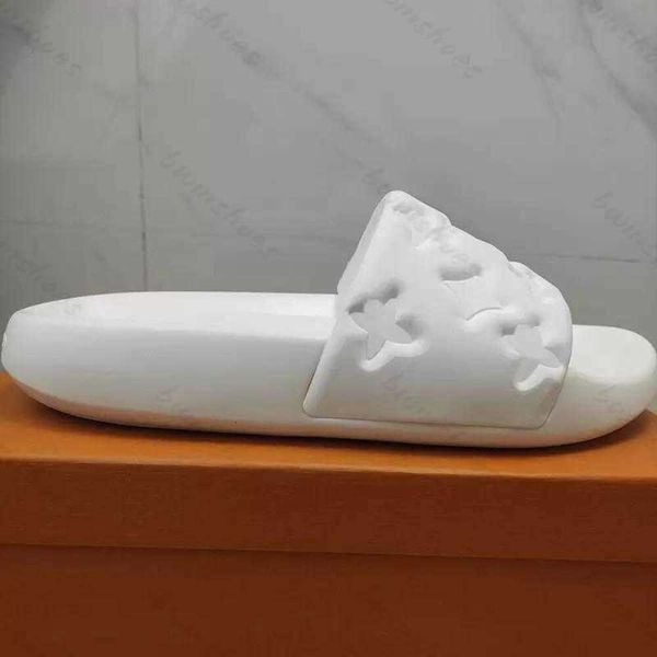 Mens Ladies Slides WATERFRONT MULE Top Quality Summer Slipper Slides Designer Tamanhos 35-46 Modelo Hy06