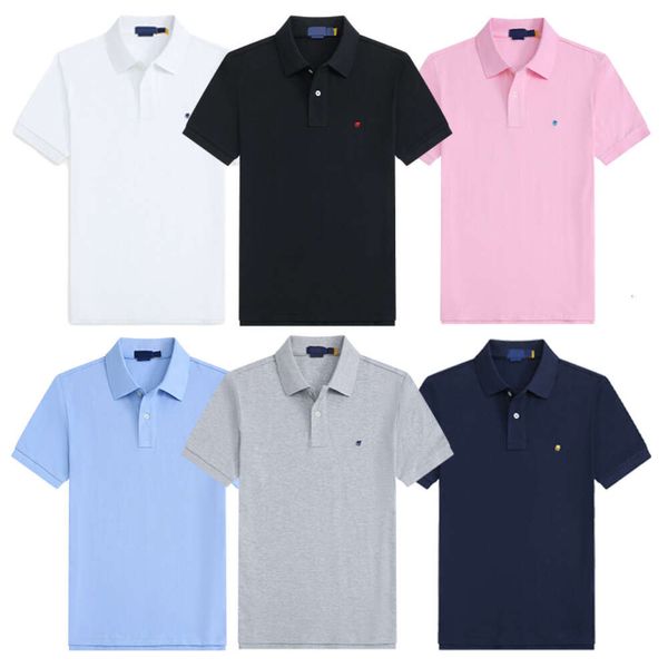 Klassische Designer-Polohemden, lässige Stickerei, T-Shirt, Herren-T-Shirts, Sommer-Revers, Business-Marke, Herren-Polo, Mode, Mann, Damen, Tierdruck, Homme 1132ess