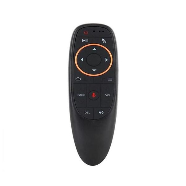 Controles remotos para PC G10G10S Controle de voz Air Mouse com USB 24GHz sem fio 6 eixos giroscópio microfone Ir para Android TV Drop Delivery Otpru