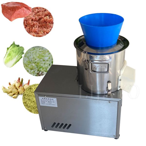 Gemüseschneidemaschine, Slicer, geschnittener Kohl, Lauch, Chili, Knoblauch, Zerkleinerer