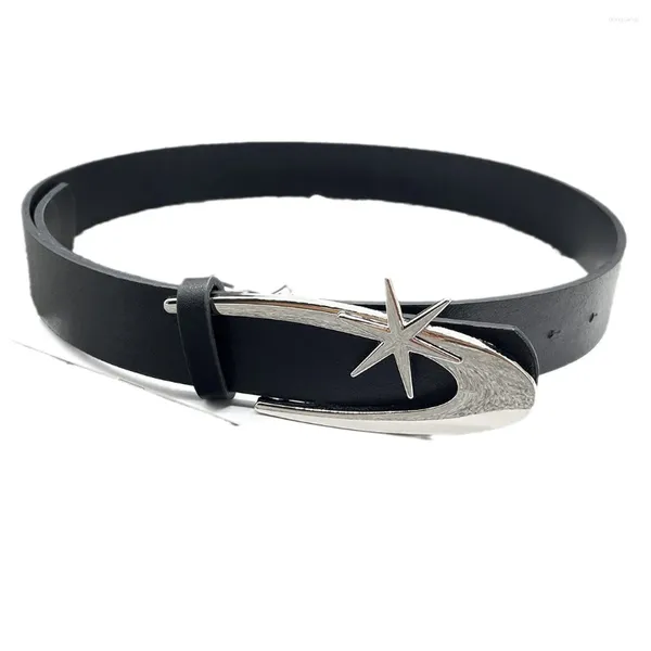 Cintos High End Spicy Girl Belt Mulheres Nightclub Moda Versátil Decoração Masculino 2024 Design Sensação Pequeno Grupo Wom