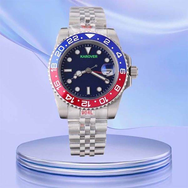 Relógios masculinos de luxo de marca superior de aço inoxidável relógios de pulso esportivos masculinos relógio casual masculino relógio de presente 40MM masculino aaa movimento automático relógios mecânicos moda