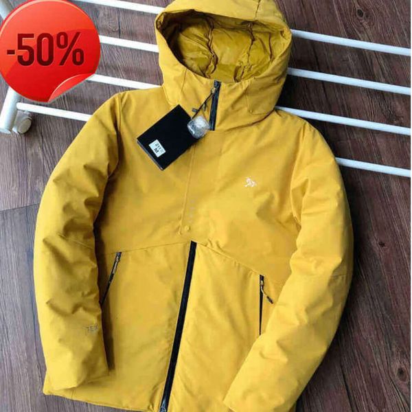 2024 Arc New Bird Daunenjacke mit kurzer Kapuze, Outdoor-Sport, Freizeit, Mode, Texpro, verdickt, für Damen und Herren, 888 ccc