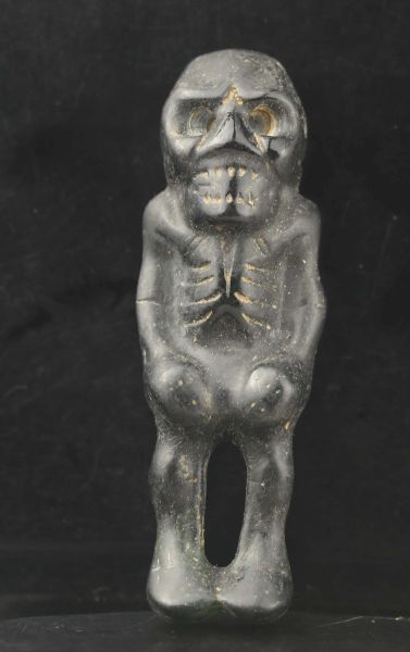 Pingentes antigo jade natural esculpido à mão cultura hongshan meteorito esqueleto do corpo humano #12