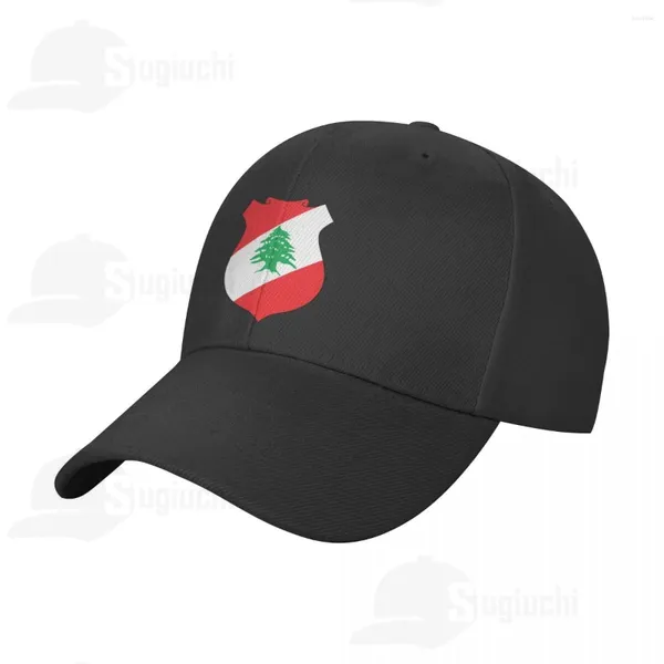 Berretti da baseball Emblema nazionale del Libano Stemma Berretto da baseball da sole Cappelli per papà regolabili per uomo Donna Cappello da esterno fresco unisex