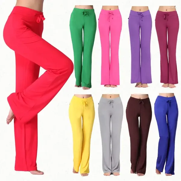 Abbigliamento da palco Pantaloni di danza del ventre Pantaloni latini da allenamento di danza del ventre per donna