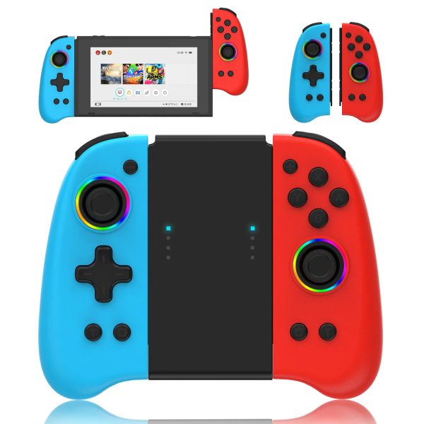 Gamepad Nuova macchina per lettore di giochi a doppio joystick YS14 per Nintendo Switch Controller di gioco Accessori per giochi Interruttore per Controller Joycon