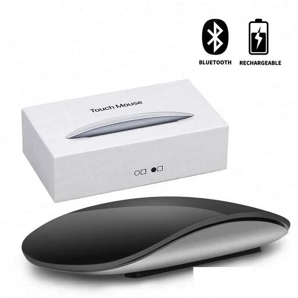 Mäuse für Apple Original Wireless Bluetooth Touch Magic Mouse Pro Laptop Tablet PC Gaming Ergonomische 231117 Drop Lieferung Computer Net Ot8Iu