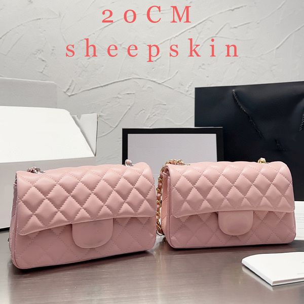 Mini Crossbody Bag Schulterhandtaschen Designerkarte Halter Luxus Geldbeutel Abendbeutel rote Tasche Geldbörsen rosa Brieftaschen Abendbeutel Leder Gold und Silber Kette Frau Geldbörse