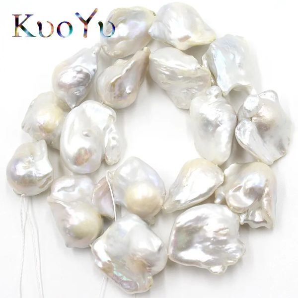 Perle AAA 1428mm naturale irregolare naturale barocco ale perle di acqua dolce perle sciolte per gioielli che producono bracciali fai -da -te collana da 15 