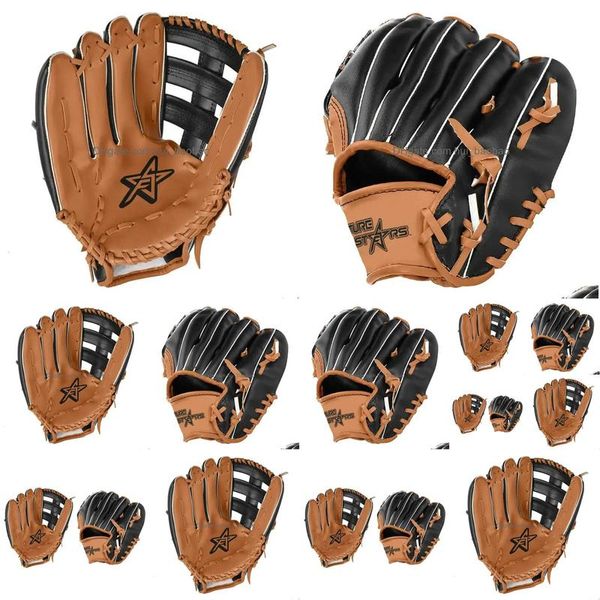 Palline da baseball in pelle sintetica / Softball T- Glove - Marrone 11 Tacchetti da calcio per uomo Cosas De Futbol Jersey Bal Drop Delivery Sport Dhxzv