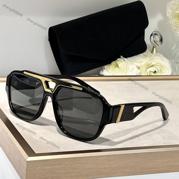 Luxusmarken-Designer-Herren-Design-Sonnenbrille mit quadratischem Rahmen, hochwertige Outdoor-Avantgarde-Großhandelsbrille mit Etui 4389