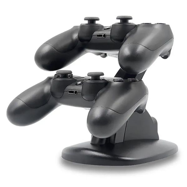 Per i NUOVI controller wireless a 22 colori Joystick Shock Controller per console di gioco Adattatore P4 Scatola di ricarica per vibrazioni del gamepad Bluetooth colorato