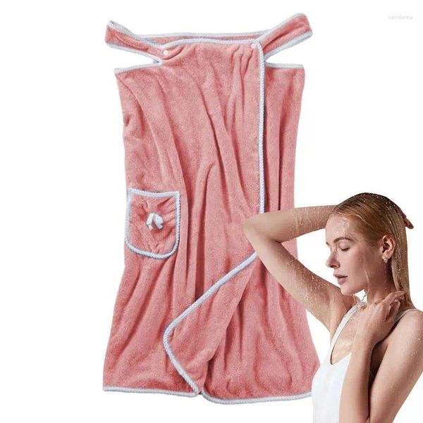 Envoltórios de toalha para mulheres duplo sonho pequena margarida banho masculino coral velo envoltório vestidos com bolsos