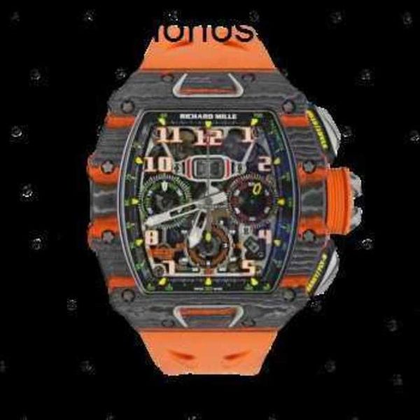 Richardmills Uhr Schweizer mechanische Uhren Richarmill Herrenserie Rm 1103 Ntpt Mclaren Special Limited Edition