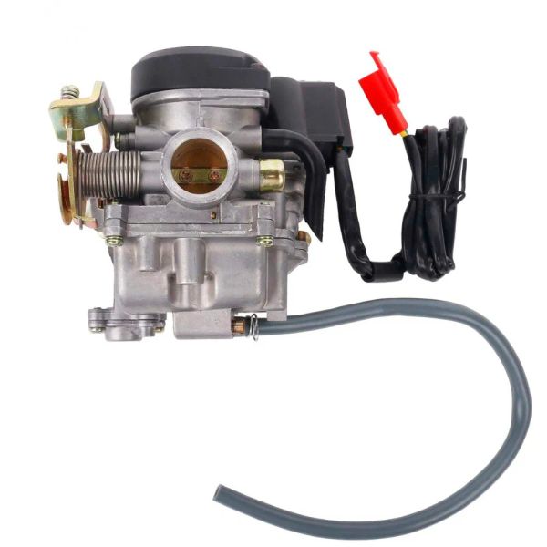 19mm PD19J Büyük Delikli Karbonhidrat CVK ALU KARBUREATOR Çin GY6 50CC 60CC 80CC 100CC 139QMB 139QMA Scooter Moped ATV GO KART ZZ