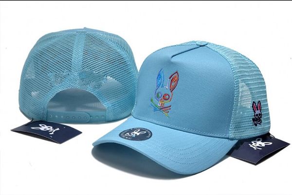 Novo designer chapéu anime coelho looney snapback boné de beisebol de algodão bonés de beisebol das mulheres dos homens hip hop pai malha chapéus caminhoneiro dropshipping