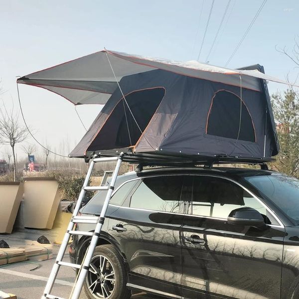 Tendas e abrigos Design Shell de alumínio Camping SUV Cobertura dura Carro Roof Top Tenda para venda Naturehike Gazebo