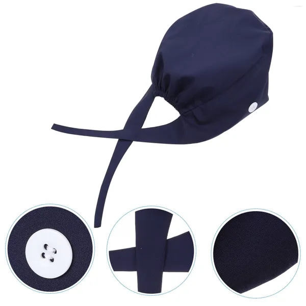 Berets Chapéu de Algodão Lace-up Cap Trabalhando Chapéus Femininos Caps Cuidados Operando Acessórios