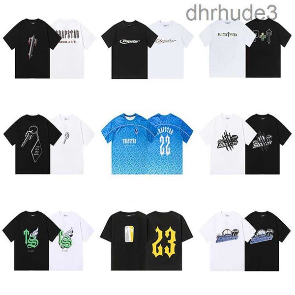 Trapstar-T-Shirt für Herren und Damen, Designer-Tigerkopf-T-Shirts für Herren, grafisches Kurzarm-T-Shirt, Sommer-Straßensportkleidung, T-Shirts GL8Q GL8Q YJK8