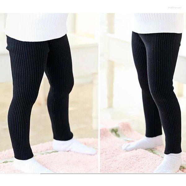 Leggings femininas 2024 crianças cor sólida cintura alta casual moda quente selvagem