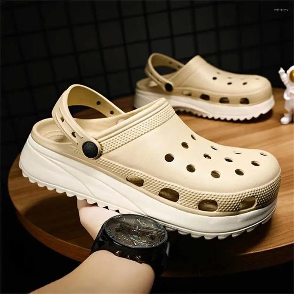 Chinelos Plateforme Plataform Homens Brown Flip Flops Sneakers Designer de Luxo Sapatos Tênis Tipo Sandálias Esporte Er Sneeker