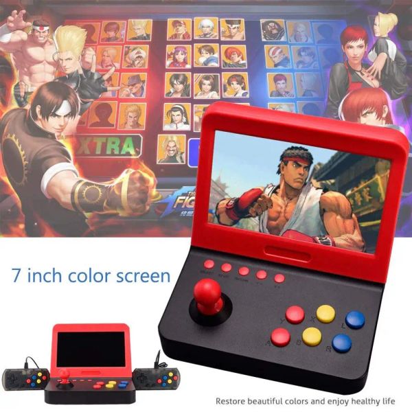 Giocatori AIWO G1000 7 pollici Arcade Game DDR3 256MB Retro Machines con 3000 Classic Game handle