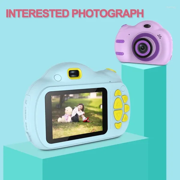 Macchina fotografica per bambini Digital HD Mini giocattolo per bambini Regalo di compleanno Giocattoli educativi per bambini per ragazza ragazzo