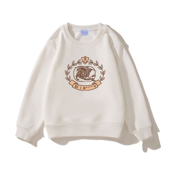 Felpe con cappuccio moda Abbigliamento per bambini Felpe con cappuccio Designer per bambini Ragazze BB Felpe con cappuccio Manica lunga Abbigliamento Ragazzi Felpa Kid Tops CYD24022102-6