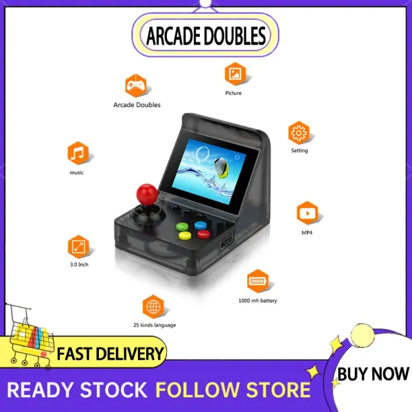 Spieler Arcade Mini Retro Game Console 32 Bit Mini Arcade Mini Handheld Handheld Player Best beliebtes 520 Spiele Bestes Geschenk