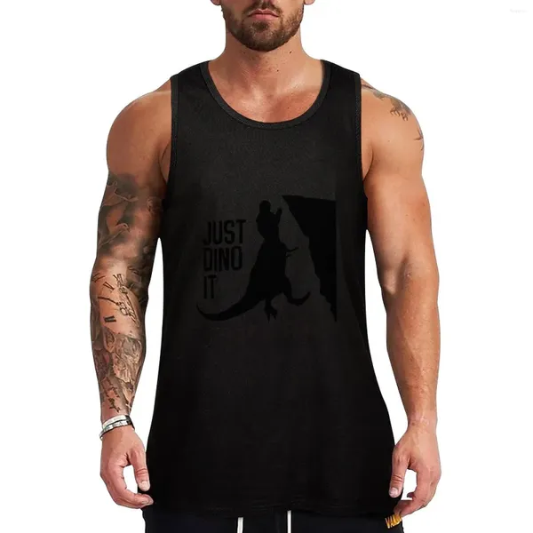 Herren-Tanktops Just Dino It Top Anime Gym Man Sexy?Kostüm