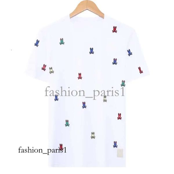 Psychos Conigli Estate Casual T Shirt Uomo Donna Scheletro Coniglio 2024 Nuovo Design Multi Stile Camicia da uomo Fashion Designer Tshirt Coppia 14