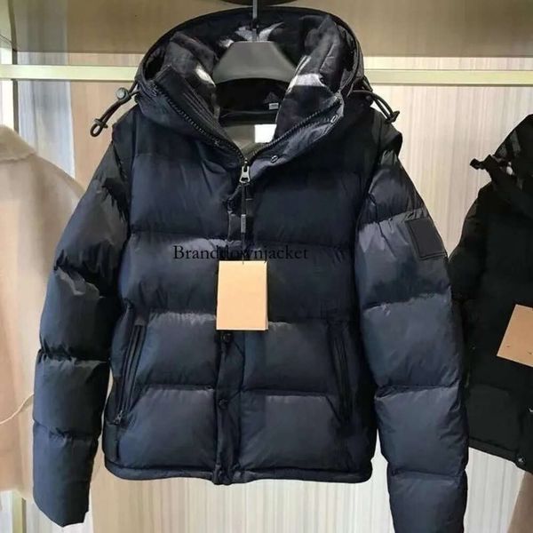 Ceketler Erkek Ceket Kapşonlu Ceket Tasarımcı Kıyafet Puffer Aşağı Parkas Su Geçirmez Teknik Veste Sonbahar Kış Kışları Erkek Kadınlar Windinger Branddown Jacket