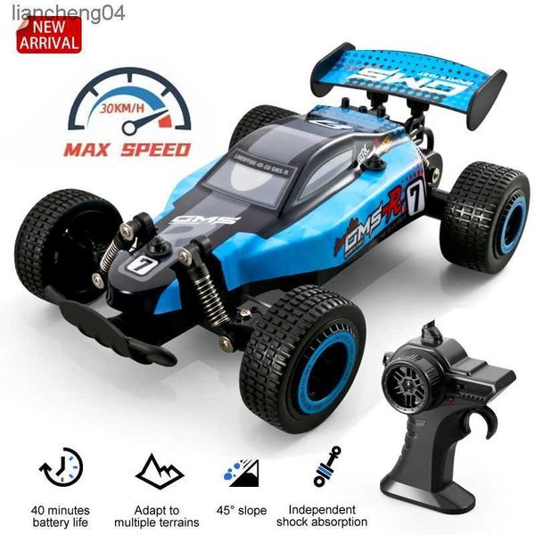 Elektrische/RC Auto RC Auto Fernbedienung Autos 30 KM/H 2,4 GHz RC Rennwagen 2WD Off Road RC Buggy Klettern Stunt High Speed Auto Racing Spielzeug Geschenke