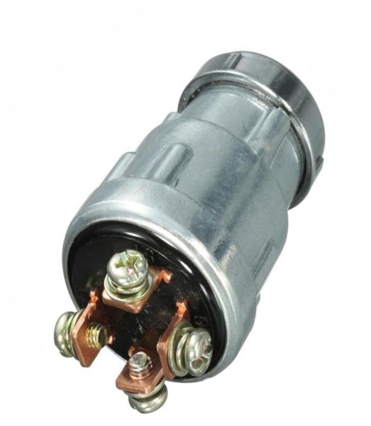 12V Araba Tekne Motosiklet Ateşleme Başlangıç ​​Anahtar Anahtarı Namlu 4 Konum 2 Anahtarlı 8884444089899040