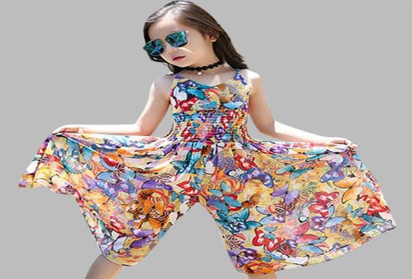 2020 novos vestidos para meninas boêmia crianças vestidos meninas verão floral vestidos de festa adolescentes roupas para 6 8 12 anos y21237242