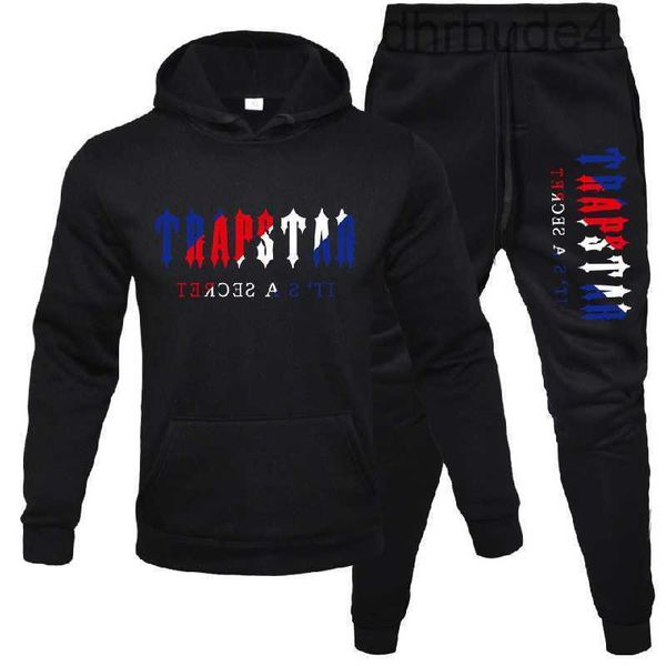 Mens Tracksuits Trapstar Hoodie Sweatpants Moda Outono Inverno Homens / Mulheres Marca Hoodies Jogging Suits Streetwear Conjuntos Atléticos G221007 EA35 EA35 3QUY