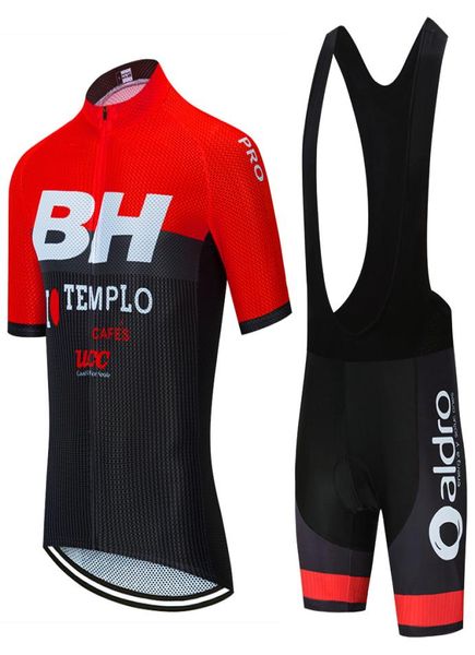 Conjunto camisa de ciclismo 2020 pro team bh roupas de ciclismo das mulheres dos homens verão respirável mtb bicicleta camisa bib shorts kit ropa ciclismo4962777