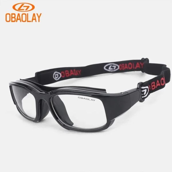 Occhiali OBAOLAY TR90 Frame Occhiali da basket Occhiali sportivi anti-impatto Occhiali da calcio