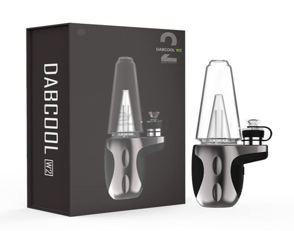 Orijinal Dabcool W2 Enail Kit Nargile Diğer Sigara Aksesuarları Balmumu Konsantresi 4 Isı Ayarları Uzun Kalıcı Tepe Cihaz Dab Rig 157214126