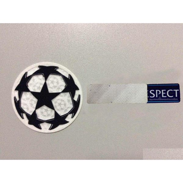 Palla dei campioni da collezione Aggiungi rispetto Stampe di calcio Distintivi Modello di calcio Stam Drop Consegna Sport all'aperto Atletico Outdoor Acc Dhat7