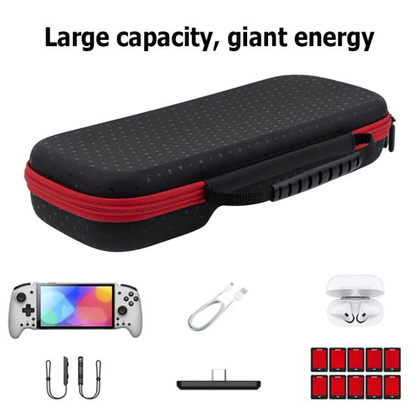 Borse per NS Hori Protective Carrying Case Casa da viaggio per viaggi di grande capacità per Nintendo Switch GamePad Storage Borse 2way Zipper