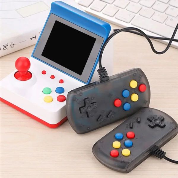 Giocatori 2023 Hot Retro Arcade Console di gioco Macchina da gioco portatile Buildin 360 Gioco classico Doppio joystick cablato Supporto AV Out ed Extra