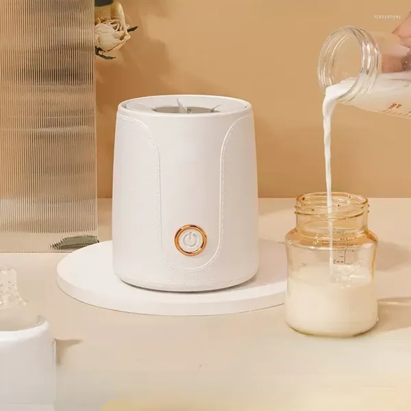 Dekoratif figürinler süt çalkalayıcı otomatik toz mikseri elektrik